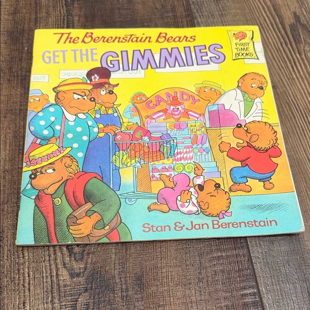 Vintage like new The Berenstain Bears Get the Gimmies Book